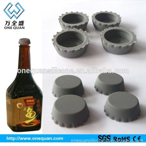 2*1cm wine stoppers wine preserver custom silicon protect beer cap